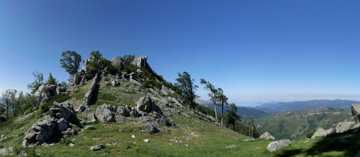 am Grat zwischen Vizziluga und dem Monte Giovanni, Val d'Ese